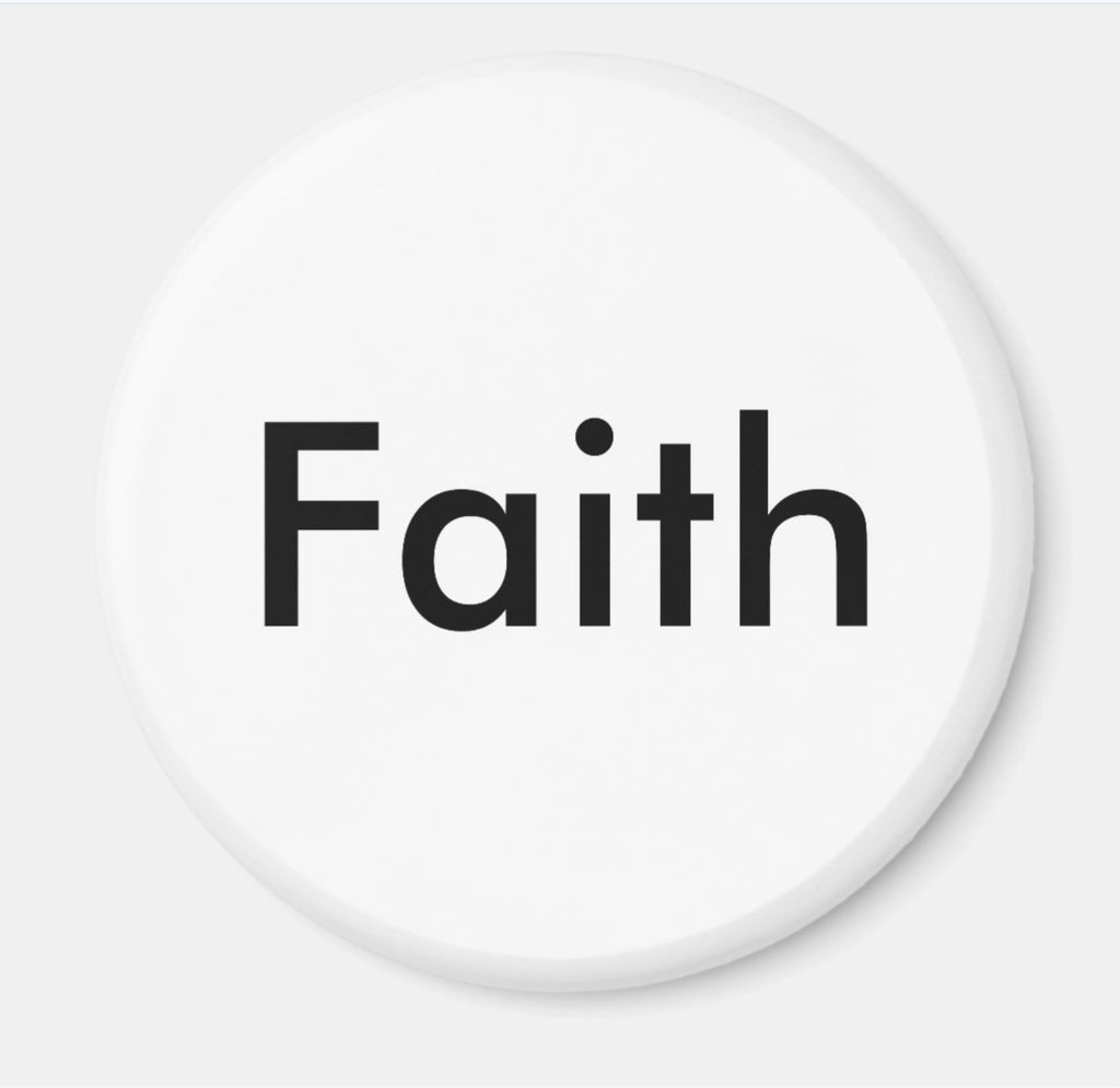 Fridge Magnet Faith