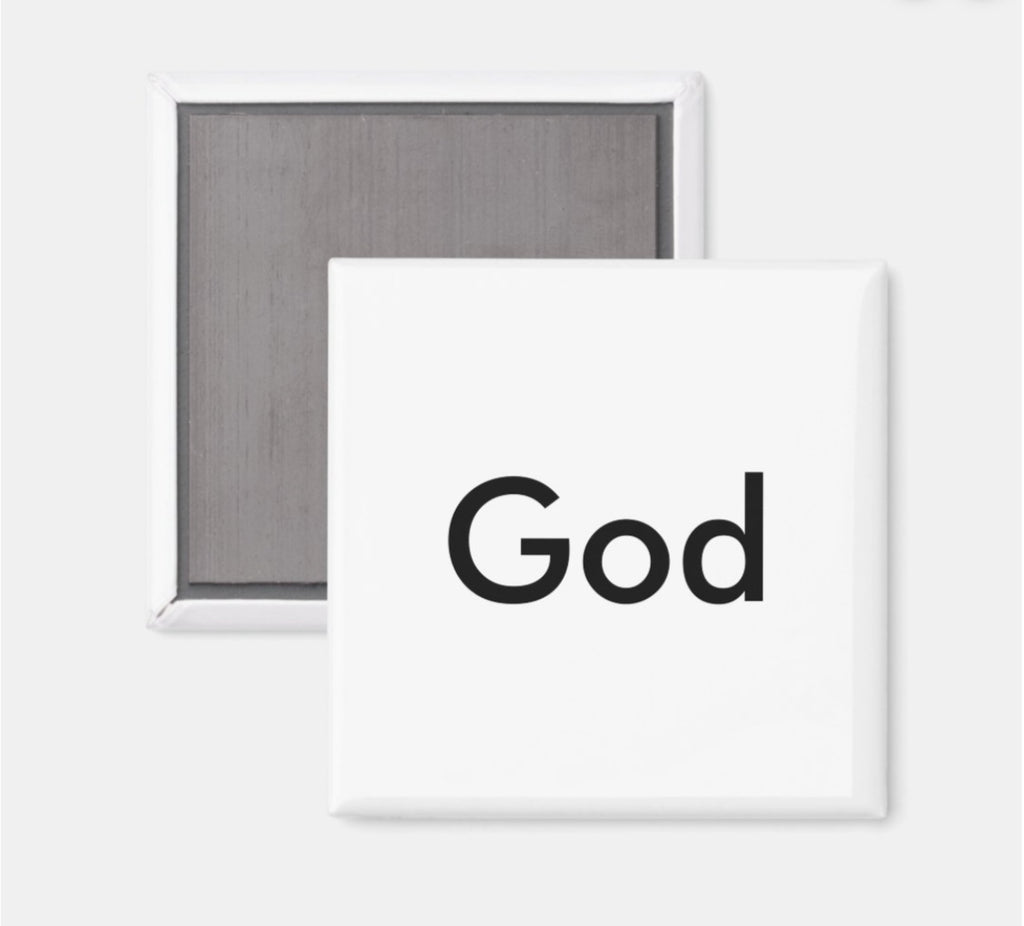 Fridge Magnet God
