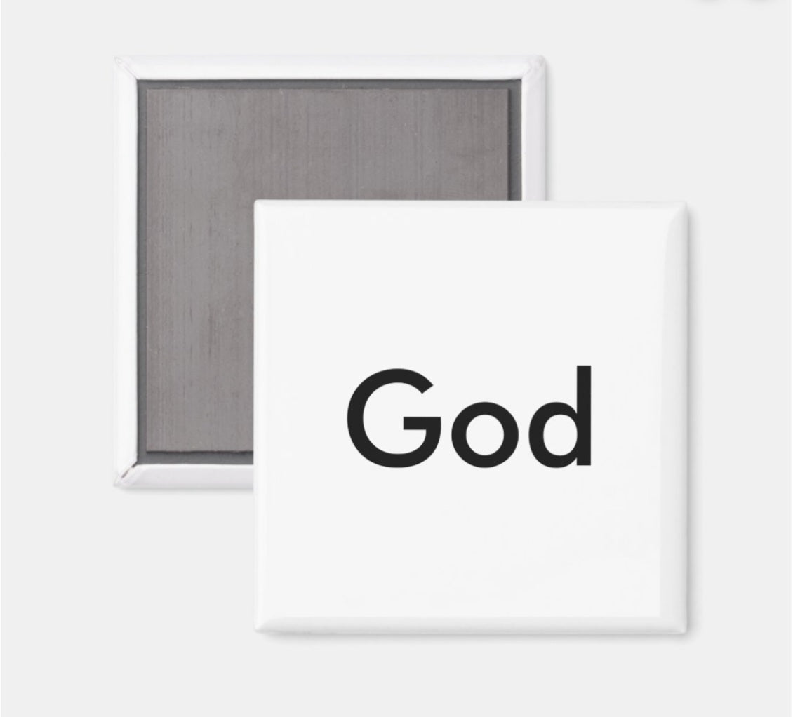 Fridge Magnet God