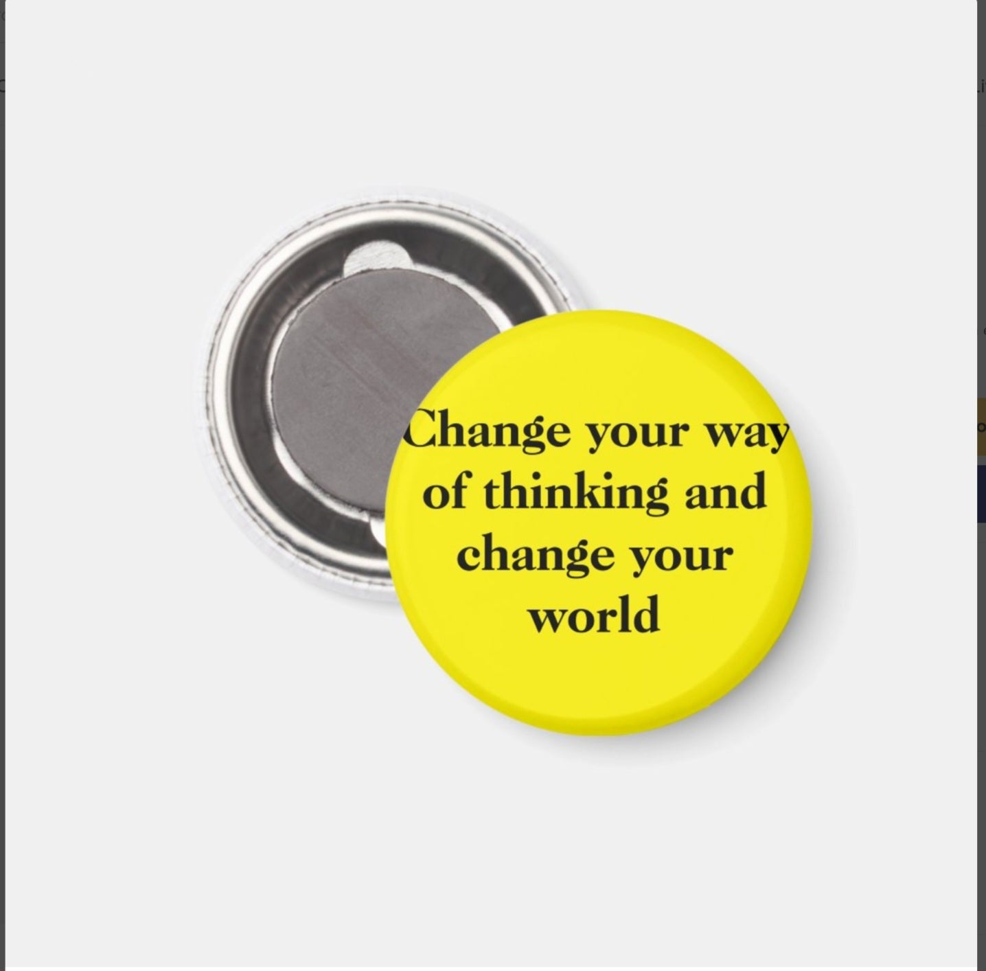 Fridge Magnet Change Your Way